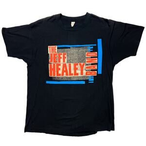 Vintage 1989 Jeff Healey Band Tour Tee See the Light World Tour Black M